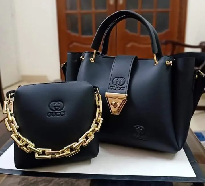 Synthetic Leather 2 Bags Set