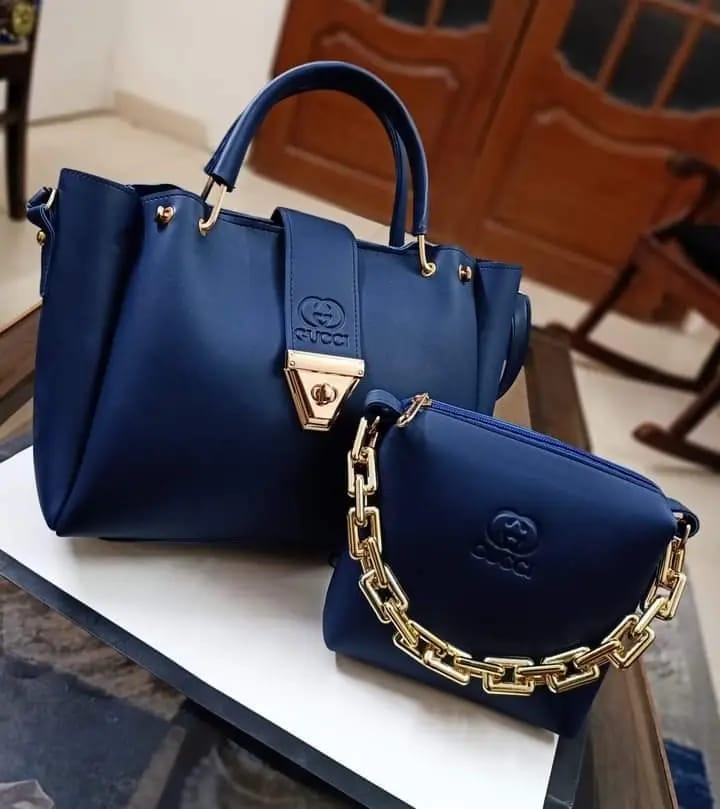 Synthetic Leather 2 Bags Set